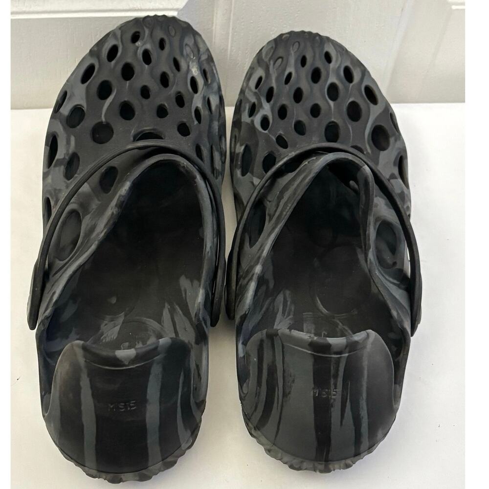 Merrell Hydro Moc Black Marble Water Shoes Slip On Clogs Men’s 15 - Picture 4 of 12